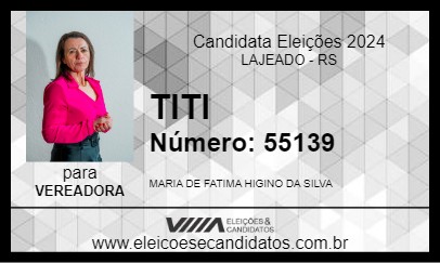 Candidato TITI 2024 - LAJEADO - Eleições