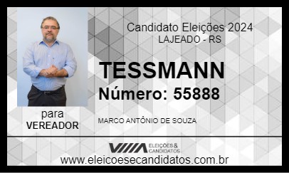 Candidato TESSMANN 2024 - LAJEADO - Eleições