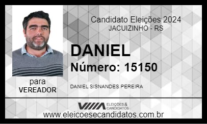 Candidato DANIEL 2024 - JACUIZINHO - Eleições