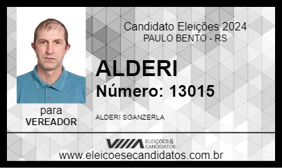 Candidato ALDERI 2024 - PAULO BENTO - Eleições