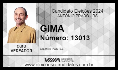 Candidato GIMA 2024 - ANTÔNIO PRADO - Eleições