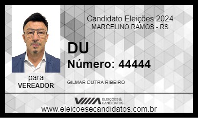 Candidato DU 2024 - MARCELINO RAMOS - Eleições