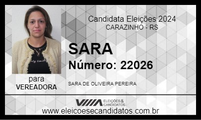 Candidato SARA 2024 - CARAZINHO - Eleições