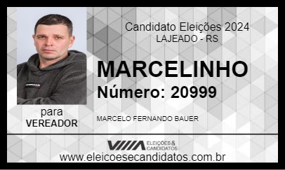 Candidato MARCELINHO 2024 - LAJEADO - Eleições