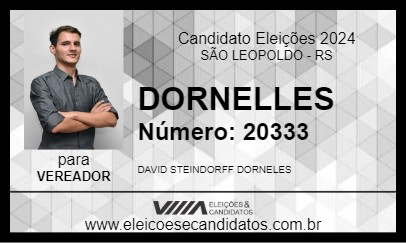 Candidato DORNELLES 2024 - SÃO LEOPOLDO - Eleições