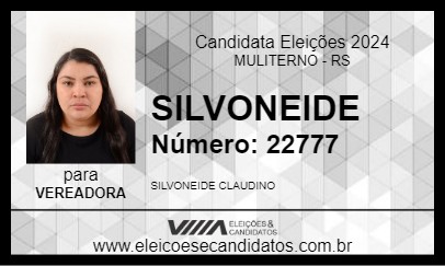 Candidato SILVONEIDE  2024 - MULITERNO - Eleições