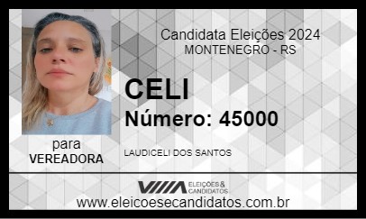 Candidato CELI 2024 - MONTENEGRO - Eleições