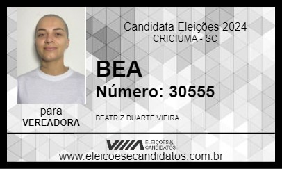 Candidato BEA 2024 - CRICIÚMA - Eleições