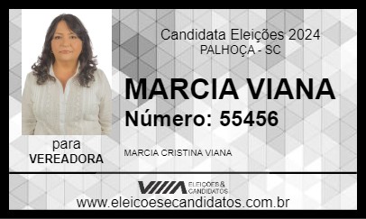 Candidato MARCIA VIANA 2024 - PALHOÇA - Eleições