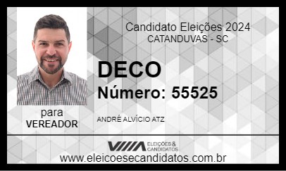 Candidato DECO 2024 - CATANDUVAS - Eleições