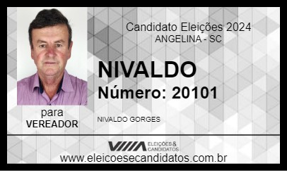 Candidato NIVALDO 2024 - ANGELINA - Eleições