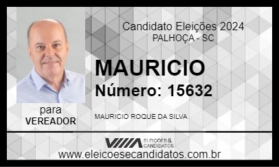 Candidato MAURICIO 2024 - PALHOÇA - Eleições