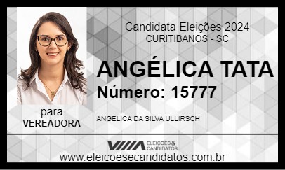 Candidato ANGÉLICA TATA 2024 - CURITIBANOS - Eleições