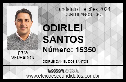 Candidato ODIRLEI SANTOS 2024 - CURITIBANOS - Eleições