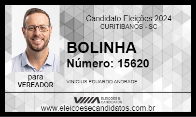 Candidato BOLINHA 2024 - CURITIBANOS - Eleições