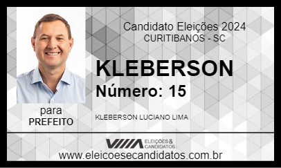 Candidato KLEBERSON 2024 - CURITIBANOS - Eleições