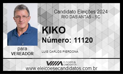 Candidato KIKO 2024 - RIO DAS ANTAS - Eleições