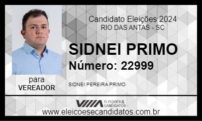 Candidato SIDNEI PRIMO 2024 - RIO DAS ANTAS - Eleições