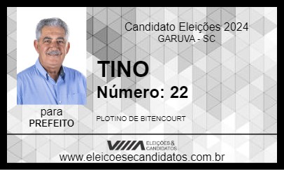 Candidato TINO 2024 - GARUVA - Eleições