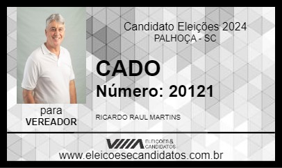 Candidato CADO 2024 - PALHOÇA - Eleições