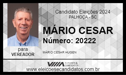 Candidato MÁRIO CESAR 2024 - PALHOÇA - Eleições