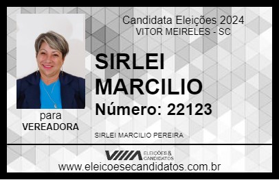 Candidato SIRLEI MARCILIO 2024 - VITOR MEIRELES - Eleições