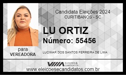 Candidato LU ORTIZ 2024 - CURITIBANOS - Eleições