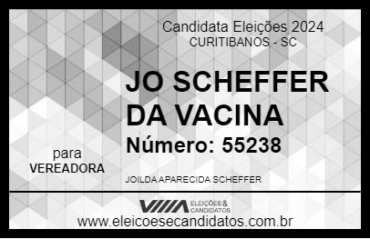 Candidato JO SCHEFFER DA VACINA 2024 - CURITIBANOS - Eleições