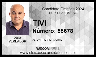 Candidato TIVI 2024 - CURITIBANOS - Eleições