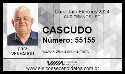 Candidato CASCUDO 2024 - CURITIBANOS - Eleições