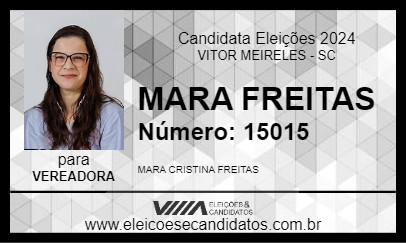 Candidato MARA FREITAS 2024 - VITOR MEIRELES - Eleições