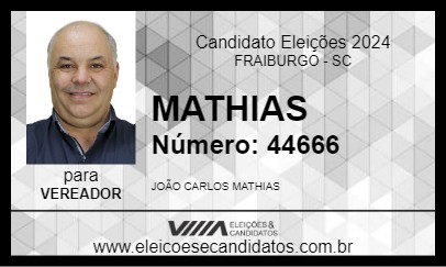 Candidato MATHIAS 2024 - FRAIBURGO - Eleições