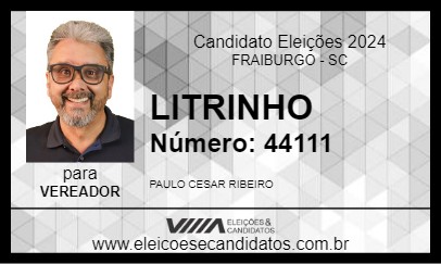 Candidato LITRINHO 2024 - FRAIBURGO - Eleições