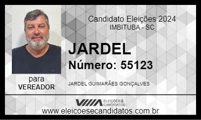 Candidato JARDEL 2024 - IMBITUBA - Eleições