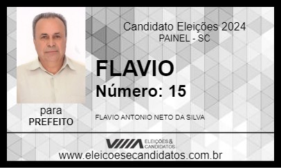 Candidato FLAVIO 2024 - PAINEL - Eleições