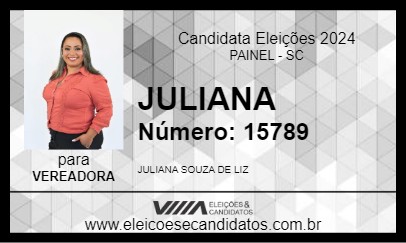 Candidato JULIANA 2024 - PAINEL - Eleições