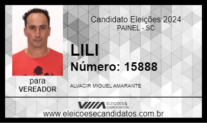 Candidato LILI 2024 - PAINEL - Eleições