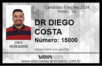 Candidato DR DIEGO COSTA 2024 - PAINEL - Eleições