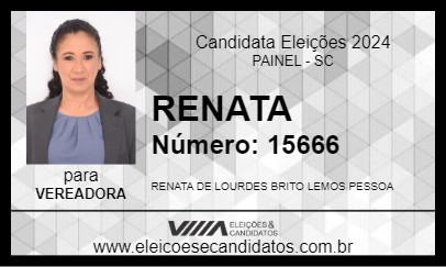 Candidato RENATA 2024 - PAINEL - Eleições