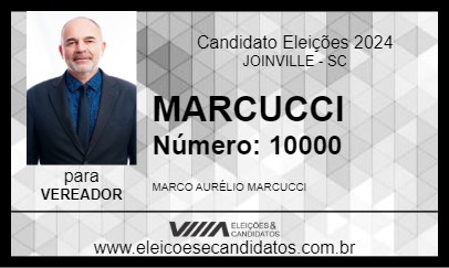 Candidato MARCUCCI 2024 - JOINVILLE - Eleições