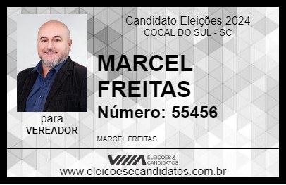 Candidato MARCEL FREITAS 2024 - COCAL DO SUL - Eleições