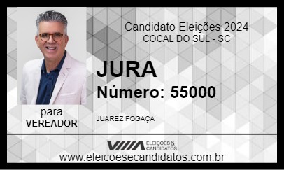 Candidato JURA 2024 - COCAL DO SUL - Eleições