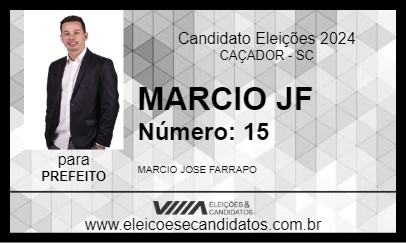 Candidato MARCIO JF 2024 - CAÇADOR - Eleições