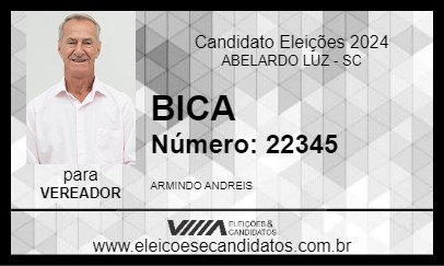 Candidato BICA 2024 - ABELARDO LUZ - Eleições