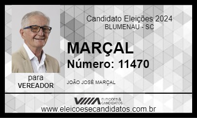 Candidato MARÇAL 2024 - BLUMENAU - Eleições