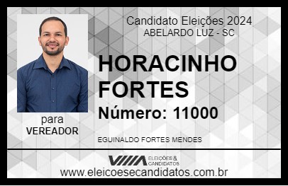 Candidato HORACINHO FORTES 2024 - ABELARDO LUZ - Eleições