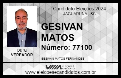 Candidato GESIVAN MATOS 2024 - JAGUARUNA - Eleições