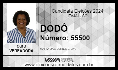 Candidato DODÔ 2024 - ITAJAÍ - Eleições