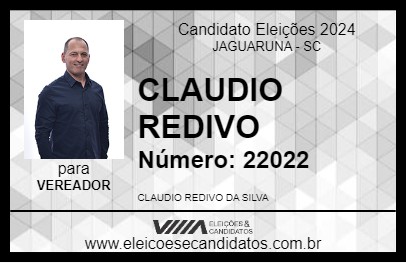 Candidato CLAUDIO PONTO DA MOTO 2024 - JAGUARUNA - Eleições