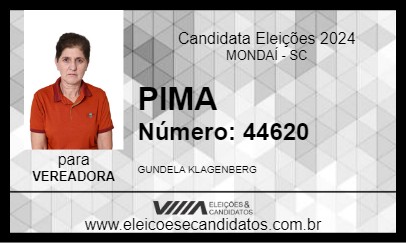 Candidato PIMA 2024 - MONDAÍ - Eleições